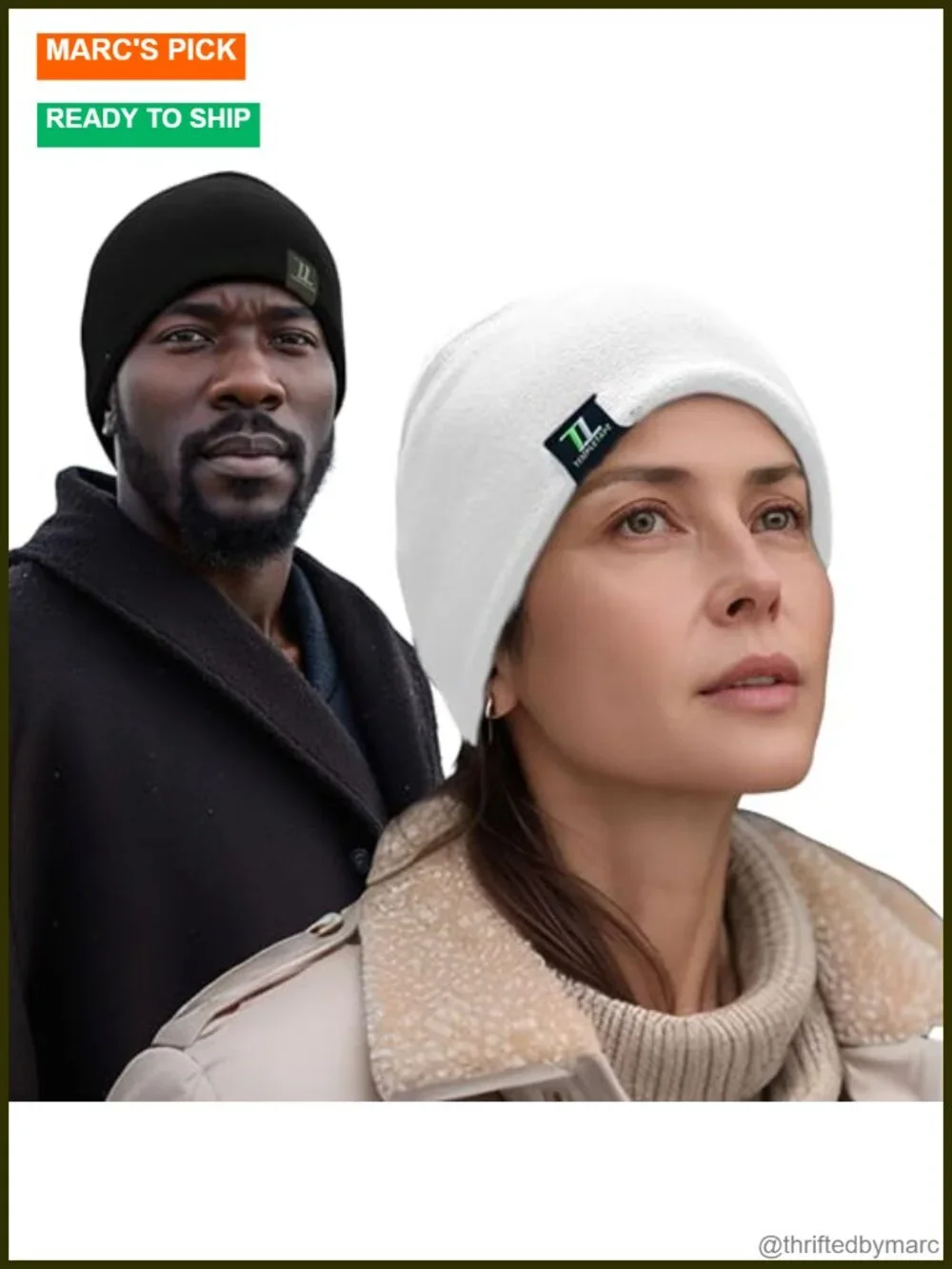 Fleece Watch Cap Beanie - Military Inspired Tactical Skull Cap for Outdoor